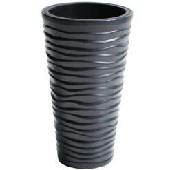 Prosperplast Bloempot Sand - Antraciet - Buiten - Kunststof - 75 Cm