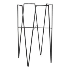 Mica Decorations Blom Plantenstandaard Zwart