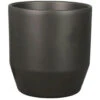 Bela Arte Plantenpot - Keramiek - Mat Antraciet - D13 X H13cm