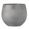 Mica Decorations Bloempot - Grijs - Keramiek - 20 X 18 Cm 1 Mica Decorations Bloempot - Grijs - Keramiek - 20 X 18 Cm -Prospeli Winkel 1362746672